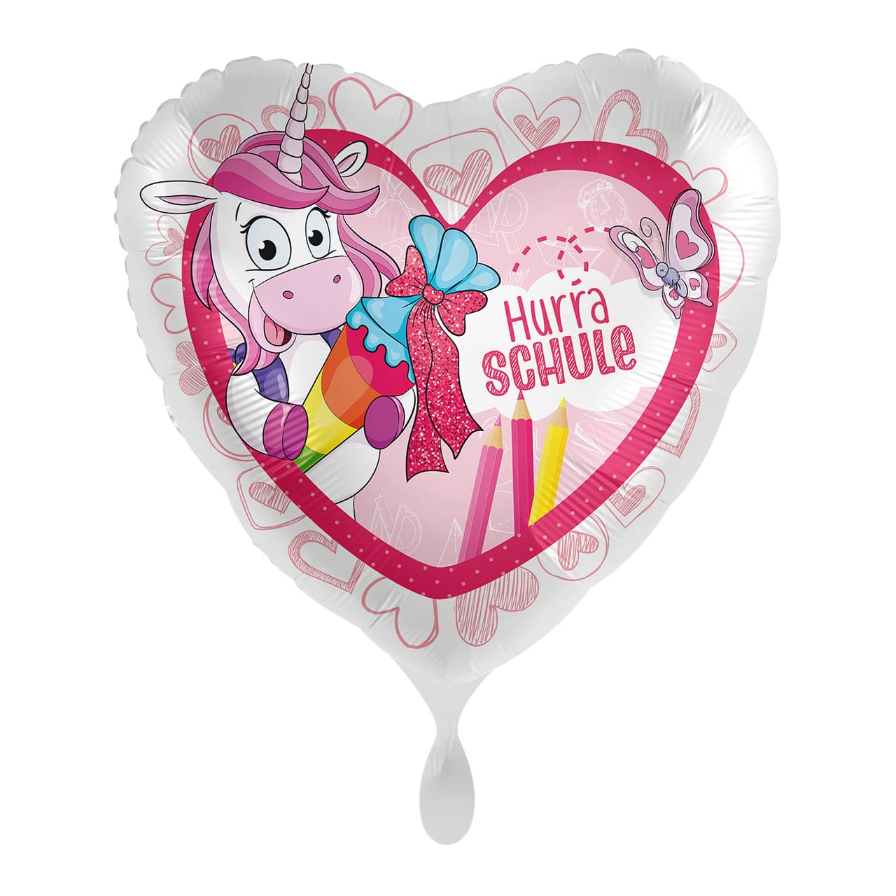 Ballon_Herz_Einhorn_Hurra_Schule_Groesse_43cm_Folienballon