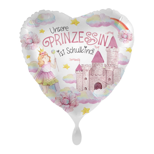 Ballon_Herz_Unsere_Prinzessin_ist__Schulkind_Groesse_43cm_Folienballon