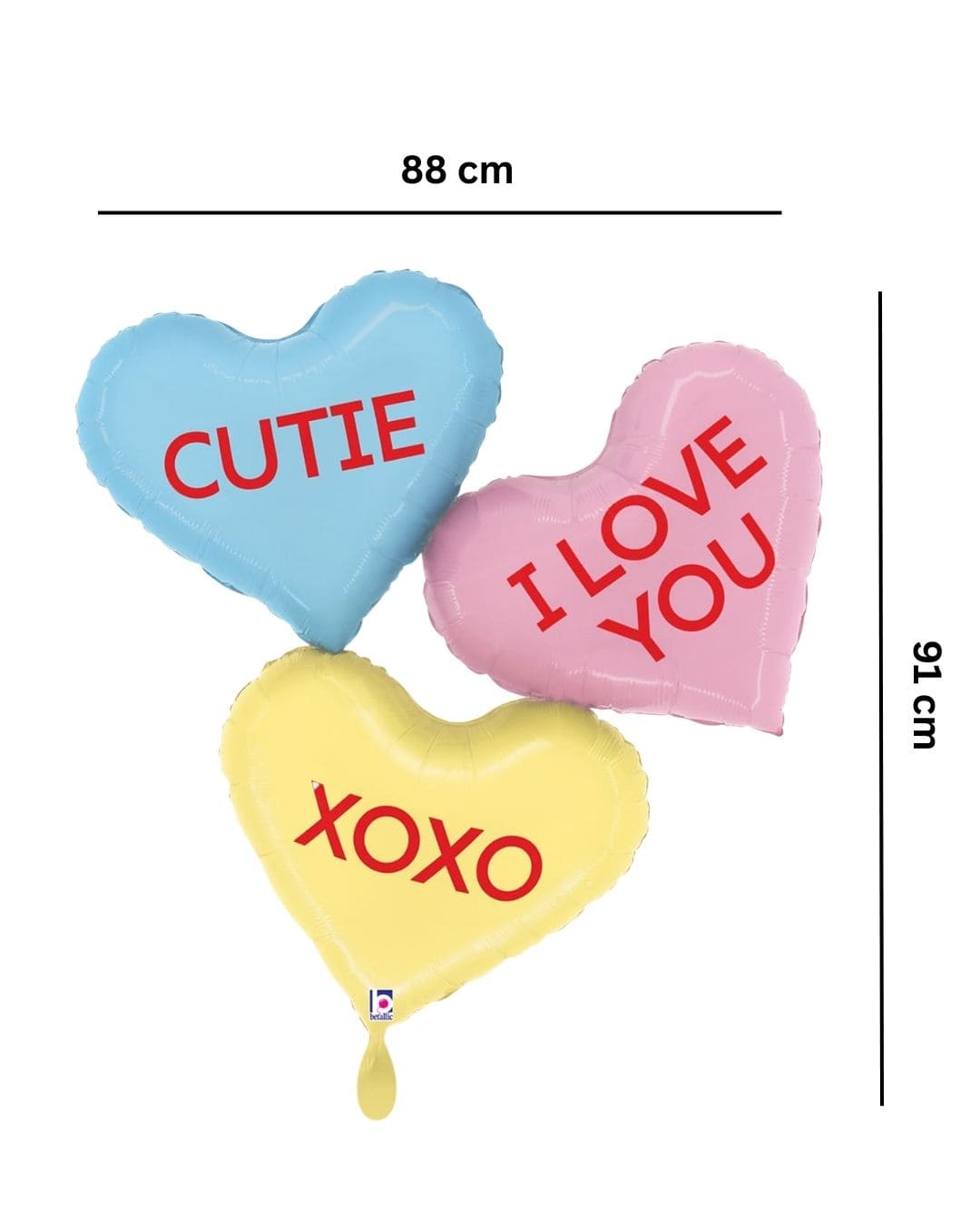 Ballon_Herzen_cutie_xoxo_I_love_you_Groesse_88x91cm_Liebe_Valentinstag_Dekoration