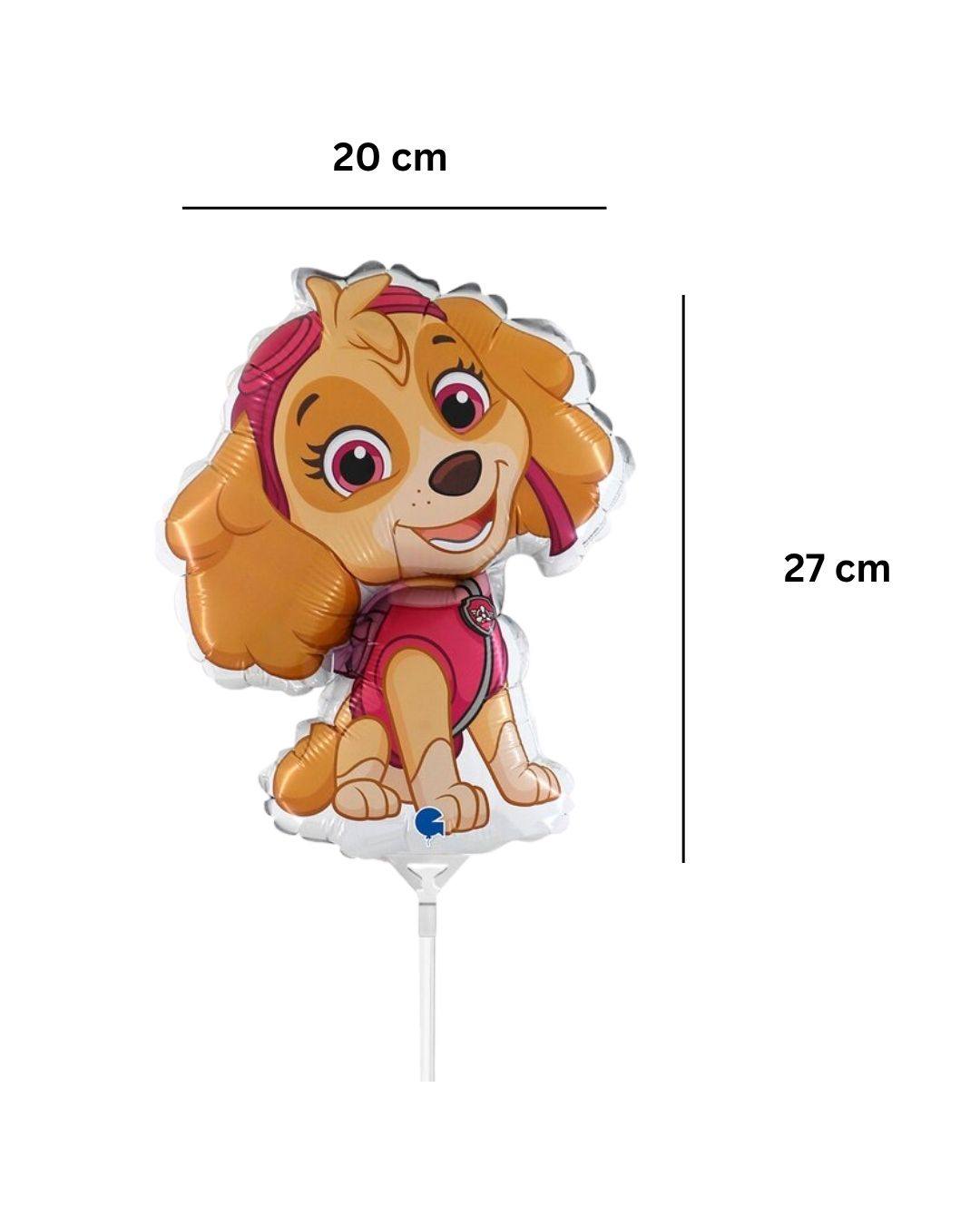 Ballon_PawPatrol_Flughund_Skye_Groesse_47x61cm_XXL_Lizenz_Folienballon_Paw_Patrol