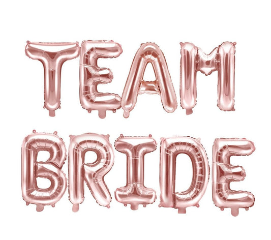 Ballon_Schriftzug_rosegold_team_bride_JGA_Dekoration_