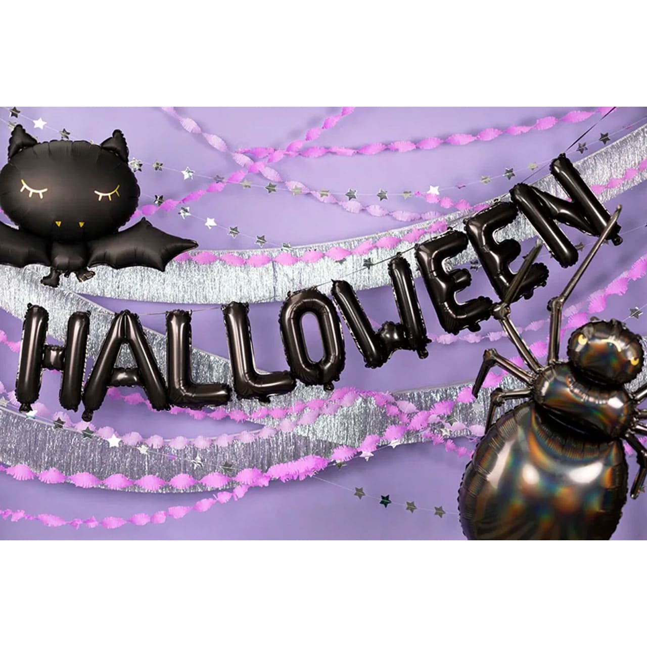 Schriftzug - Halloween schwarz - 395 x 35cm
