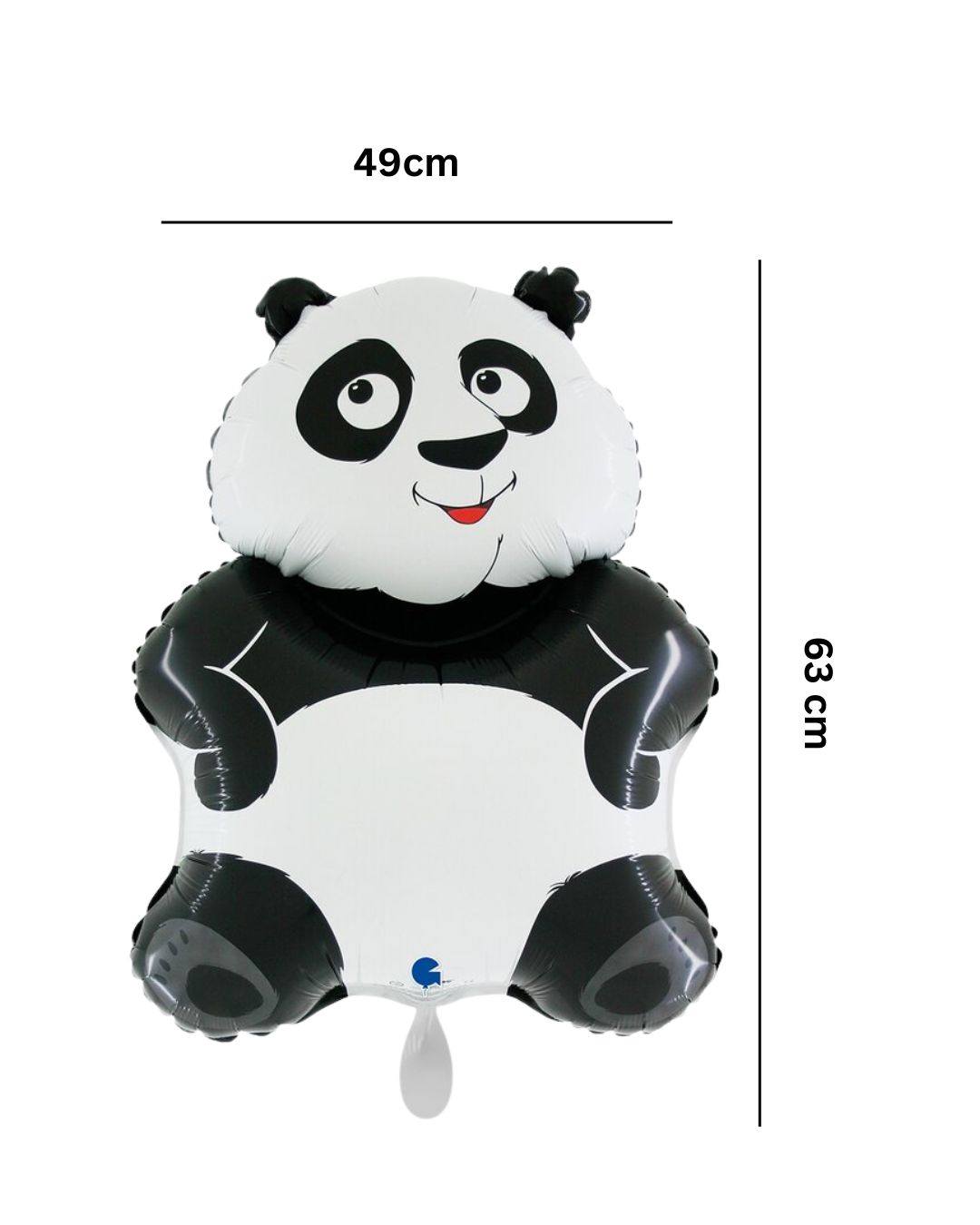 Ballon_Tiermotiv_Panda_Groesse_49x63cm_Folienballon_Panda