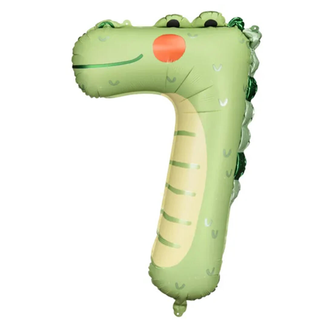 Ballon_XXL-Zahl_7_Tiermotiv_Krokodil_Größe85cm_XXL_Folienballon