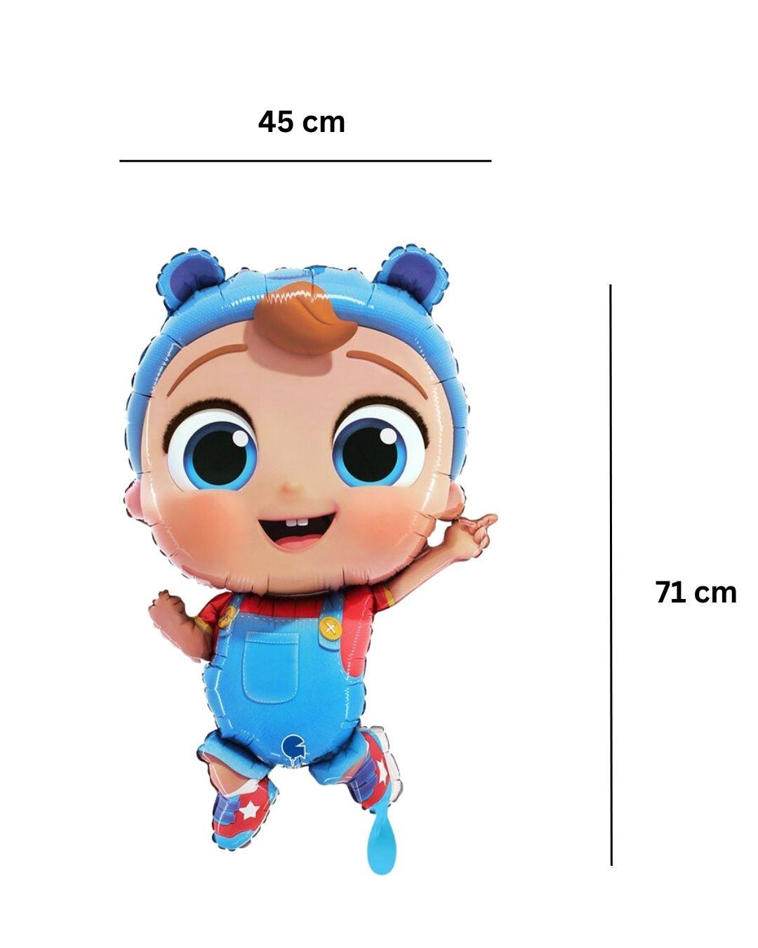 Ballon_XXL_LittleAngel_Klein_Joni_Groesse_45x71cm_Lizenz_Folienballon_LittleAngel