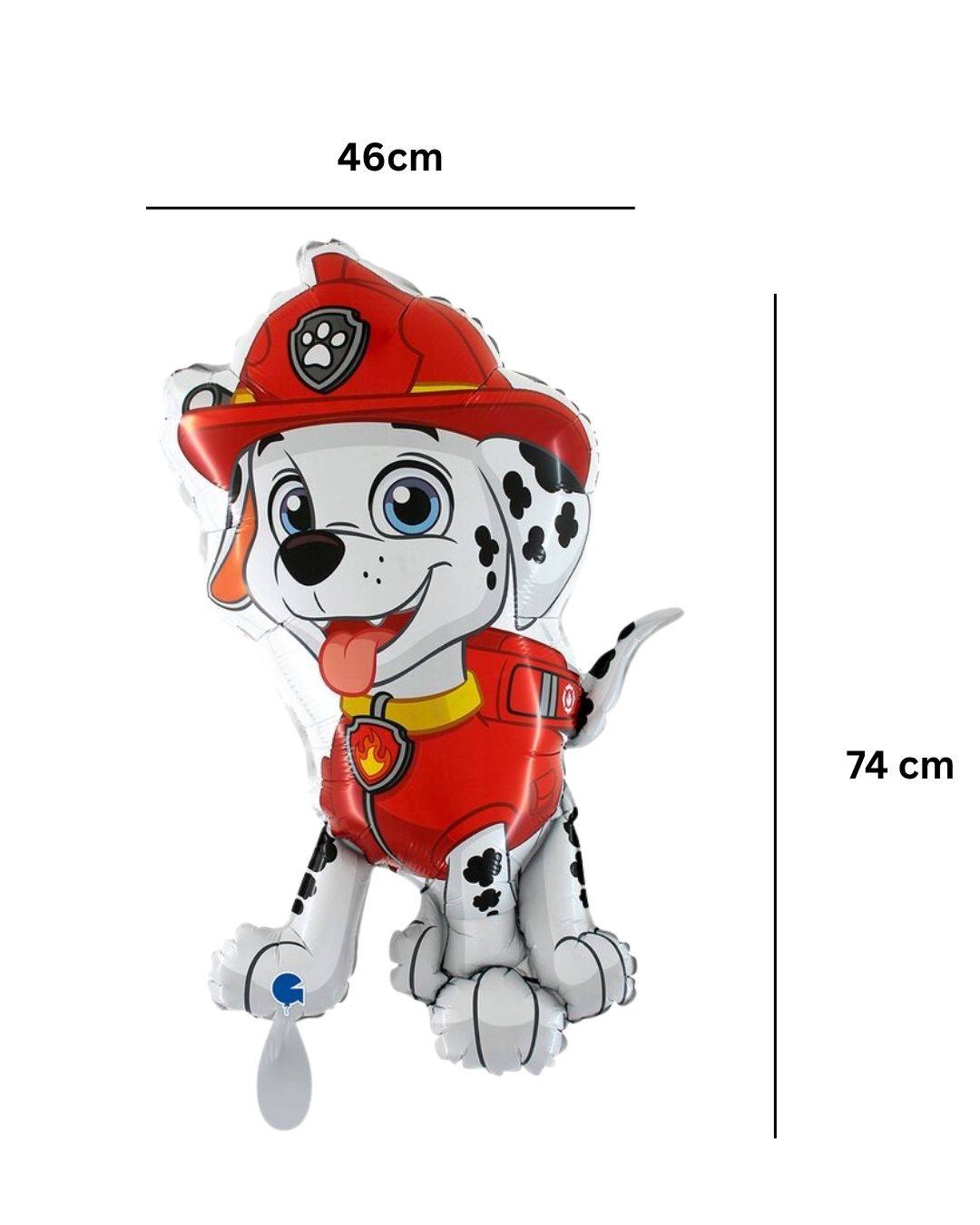 Ballon_XXL_PawPatrol_Feuerwehrhund_Marshall_Groesse_46x74cm_LizenzFolienballonPawPatrol
