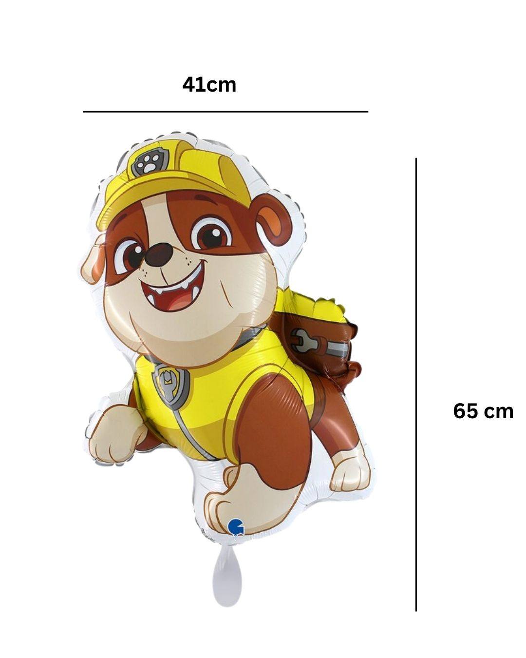 Ballon_XXL_Paw_Patrol_Rubble_Groesse_41x65cm_Lizenz_Folienballon_Paw_Patrol
