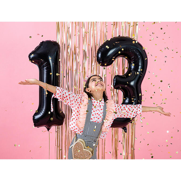 Ballon_XXL_Zahl_1_schwarz_Groesse_ca._86cm_XXL_Folienballon_rosa_Hintergrund