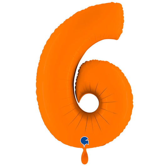 Ballon_XXL_Zahl_6_Matt_Orange_Groesse_ca.61x93cm_XXL_Folienballon