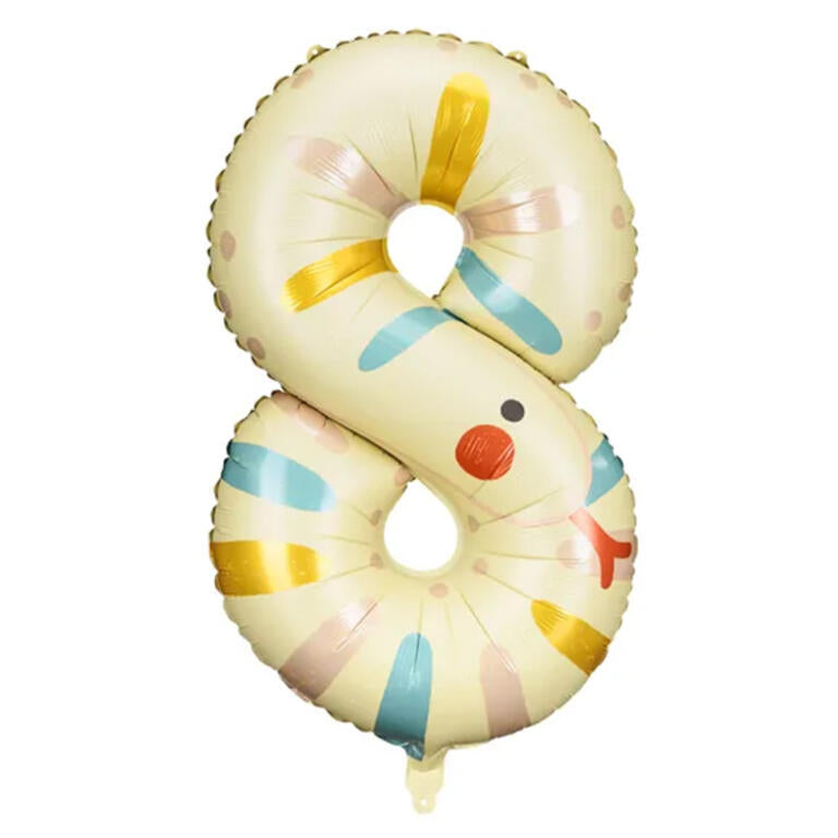 Ballon_XXL_Zahl_8-Tiermotiv_Schlange_Größe_88cm_XXL_Folienballon