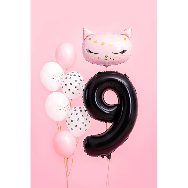 Ballon_XXL_Zahl_9_schwarz_Groesse_ca._86cm_XXL_Folienballon_rosa_Hintergrund