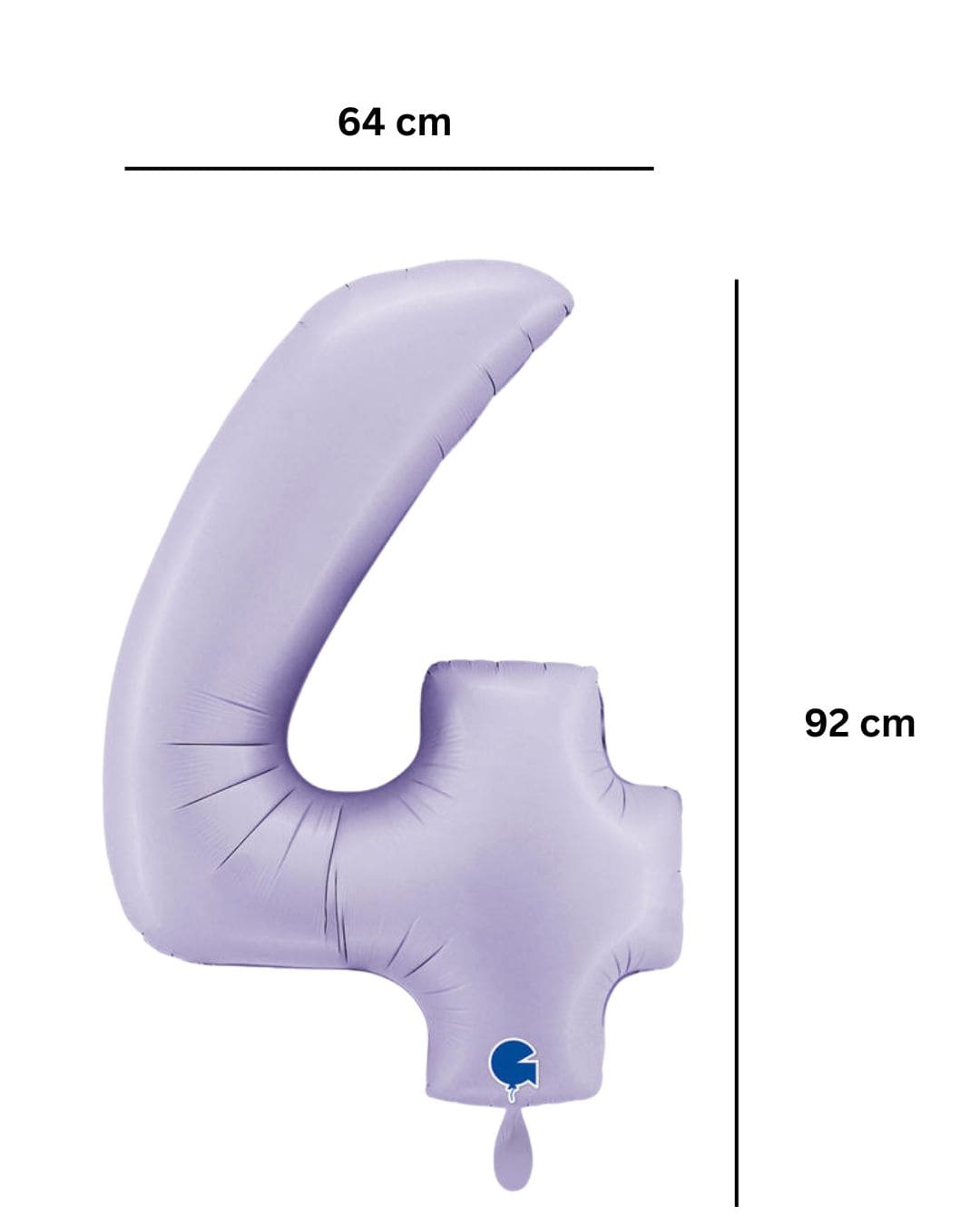 Ballon_Zahl_4_Pastell-Lila_Groesse_ca.64x92cm_XXL_Folienballon