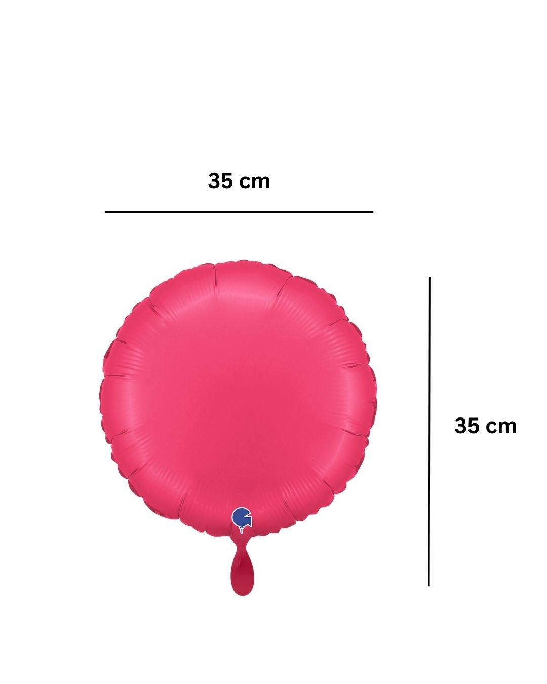 Ballon_rund_pink_35x35cm_round_Folienballon