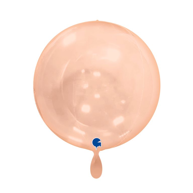 Kugelballon_rund_orange_transparent_38x38x38cm_Globus_4D_Folienballon