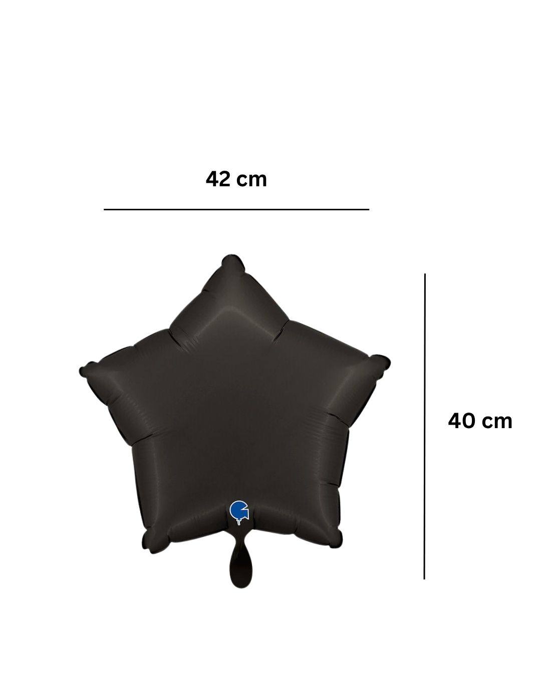 Sternballon_satin_schwarz_42x40cm_Folienballon