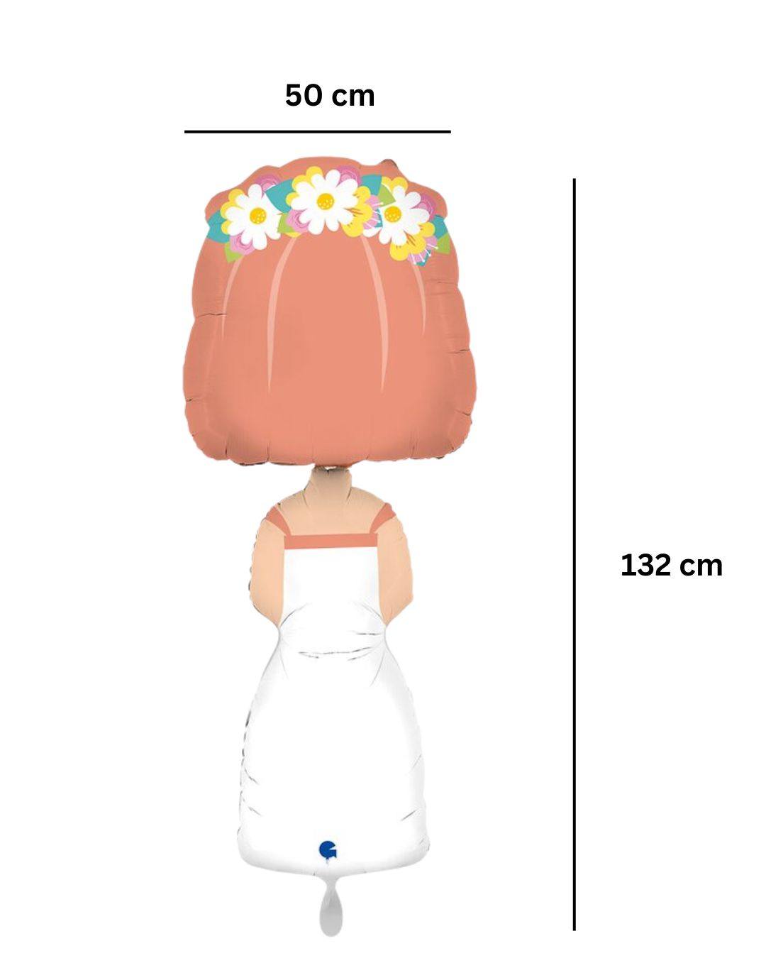 XXL_Ballon_Braut_Groesse_50x132cm_Hochzeit_JGA