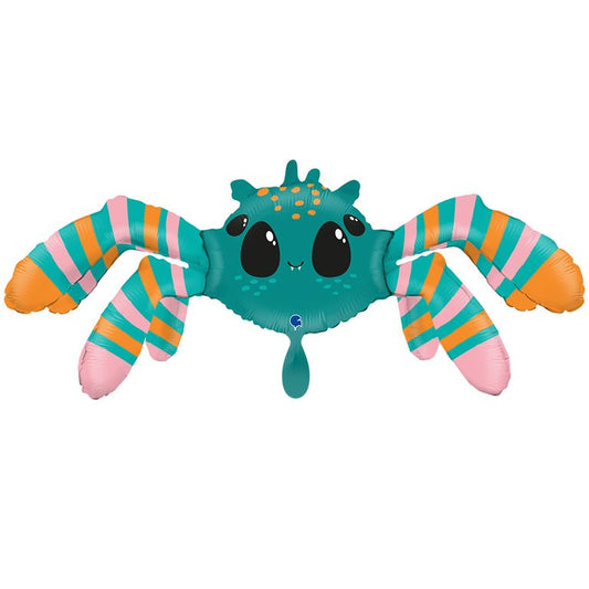 XXL_Ballon_Spinne_74x29x38cm_Folienballon_Spider_Halloween_Party