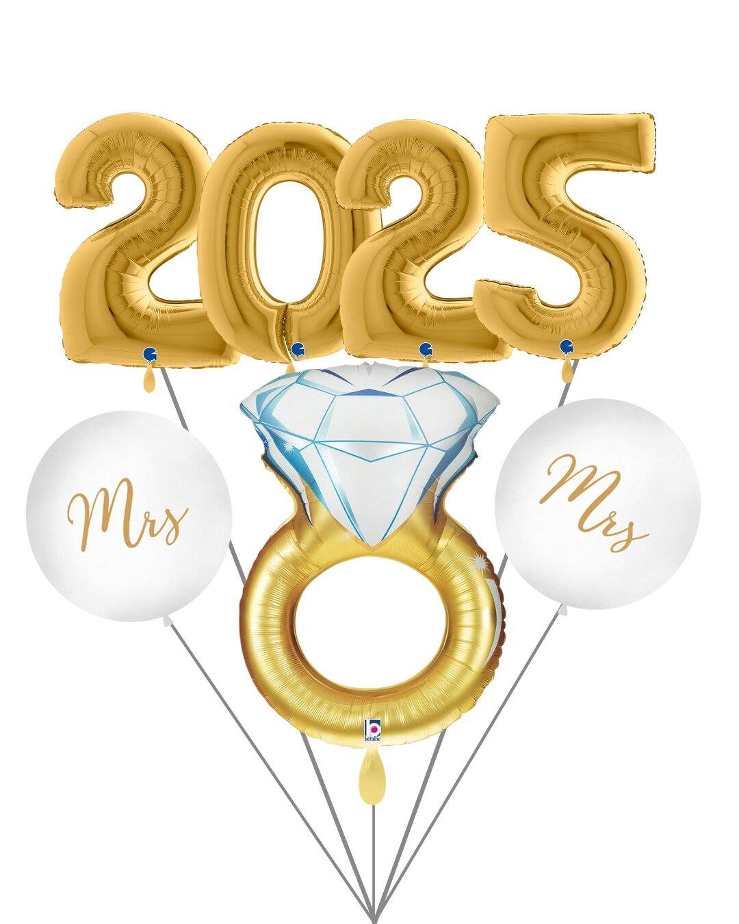 XXL_Mega_Ballon_Set_Ring_gold_mr_mrs_2025_Dekoration_Hochzeit