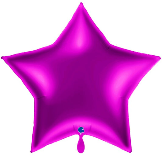 XXL Sternballon - Lila Purple - ca. 86x81cm