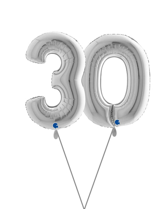 Zahlenballon_Set_Geburtstag_Zahl_30_silber