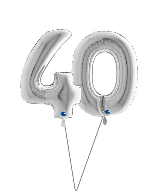 Zahlenballon_Set_Geburtstag_Zahl_40_Silber