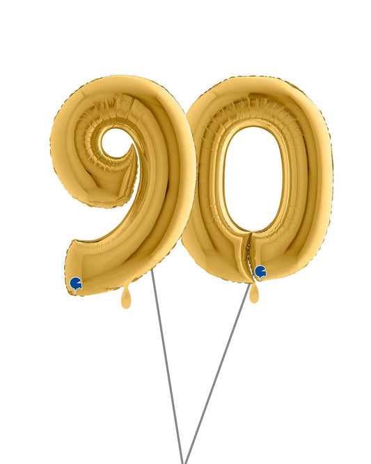 Zahlenballon_Set_Geburtstag_Zahl_90_Gold