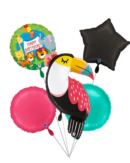 XXL Ballon Mega Set - Tukan - 5 Ballons