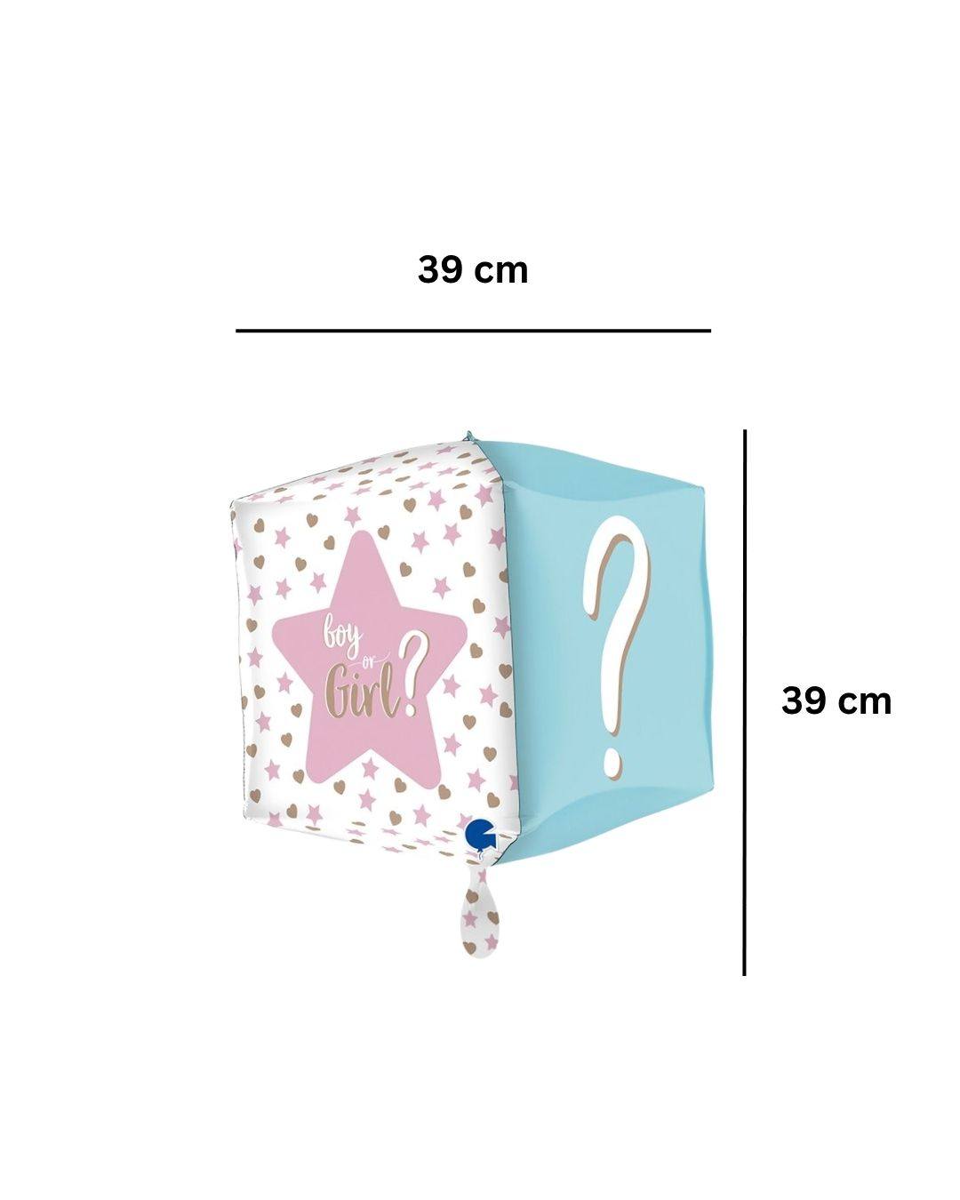 Ballon_4D_Quadrat_girl-or_boy_Groesse_39x39x39cm_Folienballon_Gender_Reveal_Party