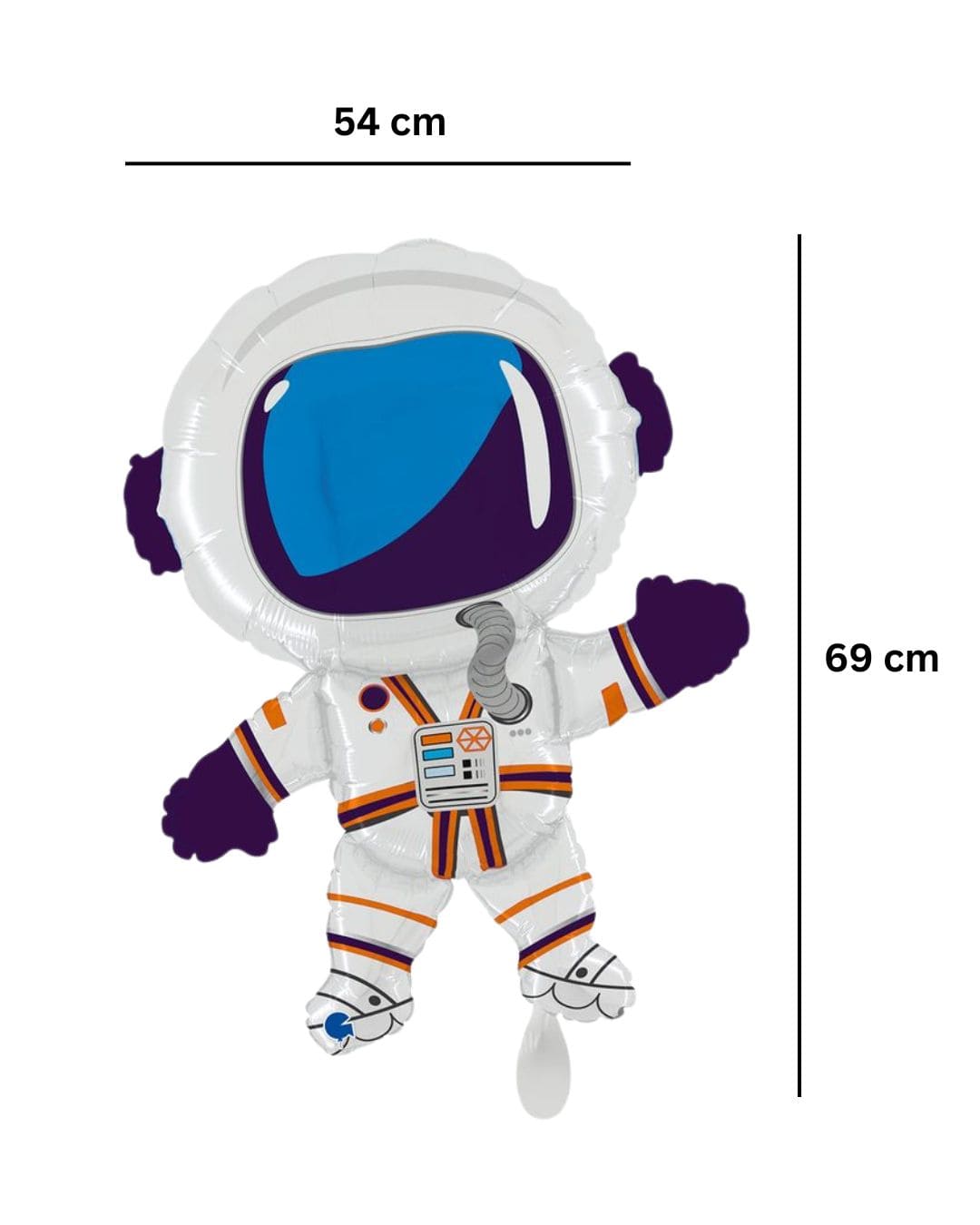 Ballon_Astronaut_Groesse_54x69cm_Geburtstag_Dekoration_Kindergeburtstag