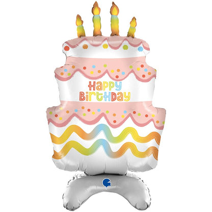 Ballon_Cupcake_Happy_Birthday_Groesse_34x73x23cm_Geburtstag_Dekoration_Cupcake_stehend_Geburtstag_ohne_Helium