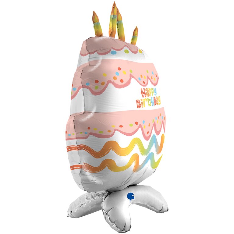 Ballon_Cupcake_Happy_Birthday_Groesse_34x73x23cm_Geburtstag_Dekoration_Cupcake_stehend_Geburtstag_ohne Helium