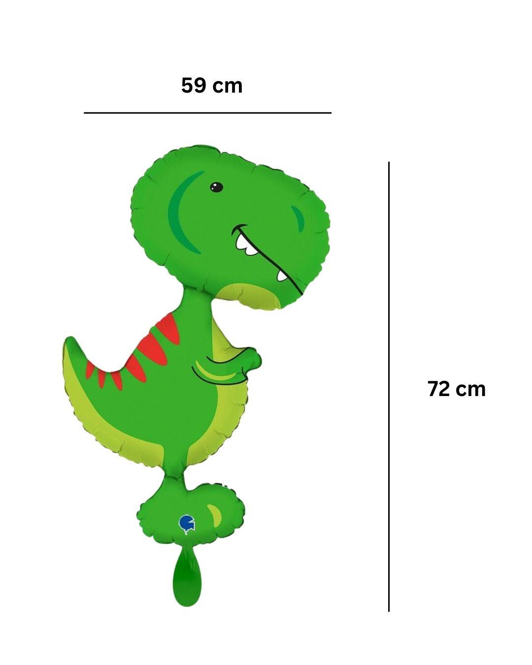 Ballon_Dinomotiv_Tyrannosaurus_Groesse_59x72cm_XXL_Folienballon_Dinosaurier_T-Rex