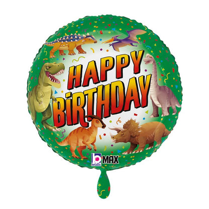 Ballon_Dinosaurier_Happy_Birthday_Groesse_35x35cm_Geburtstag_Dekoration_Motto_Dinosaurier_Kindergeburtstag