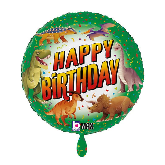 Ballon_Dinosaurier_Happy_Birthday_Groesse_35x35cm_Geburtstag_Dekoration_Motto_Dinosaurier_Kindergeburtstag