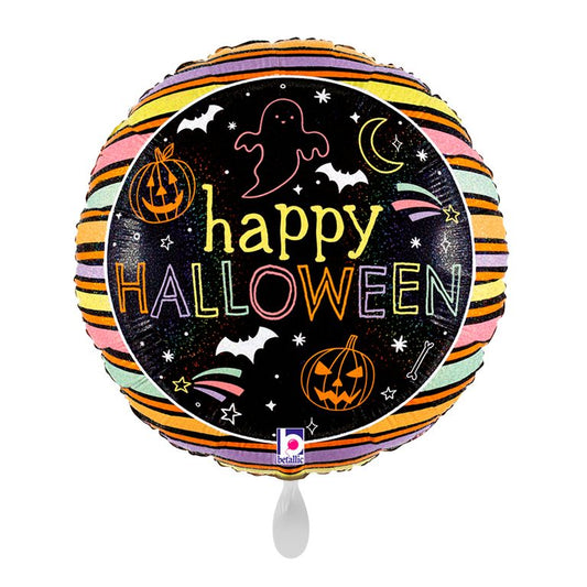 Ballon_Halloween_35x35cm_Folienballon_Happy_Halloween_Party