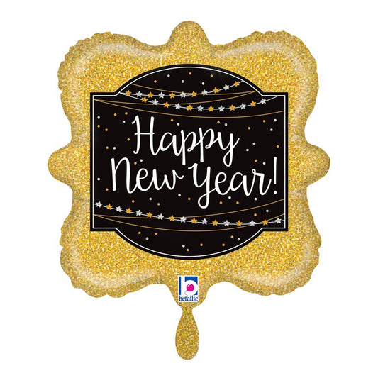 Ballon_Happy_New_Year_Groesse_35x35cm_Folienballon_Silvester_Neujahr_Party