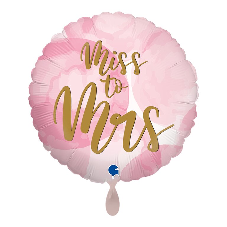 Ballon_Miss_to-Mrs_Groesse_35x35_cm_Dekoration_JGA