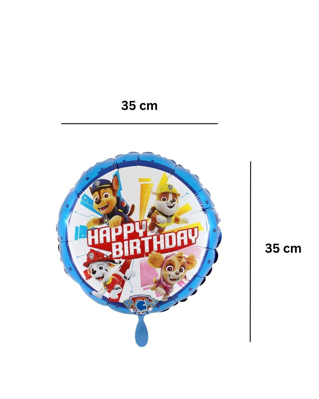 Ballon_PawPatrol_Happy_Birthday_Groesse_35x35cm_Lizenz_Folienballon
