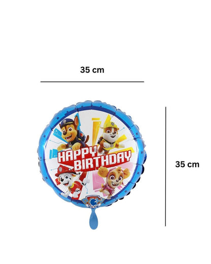 Ballon_PawPatrol_Happy_Birthday_Groesse_35x35cm_Lizenz_Folienballon