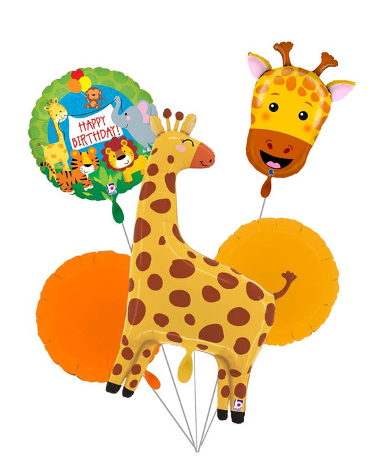 Ballon_SET_XXL_Dschungel_Giraffe_Dschungel_Kindergeburtstag_Party