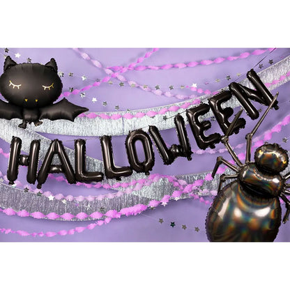Schriftzug - Halloween schwarz - 395 x 35cm