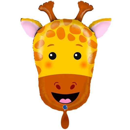 Ballon_Tiermotiv_Giraffen_Kopf_Groesse_48x61cm_Folienballon_Giraffe