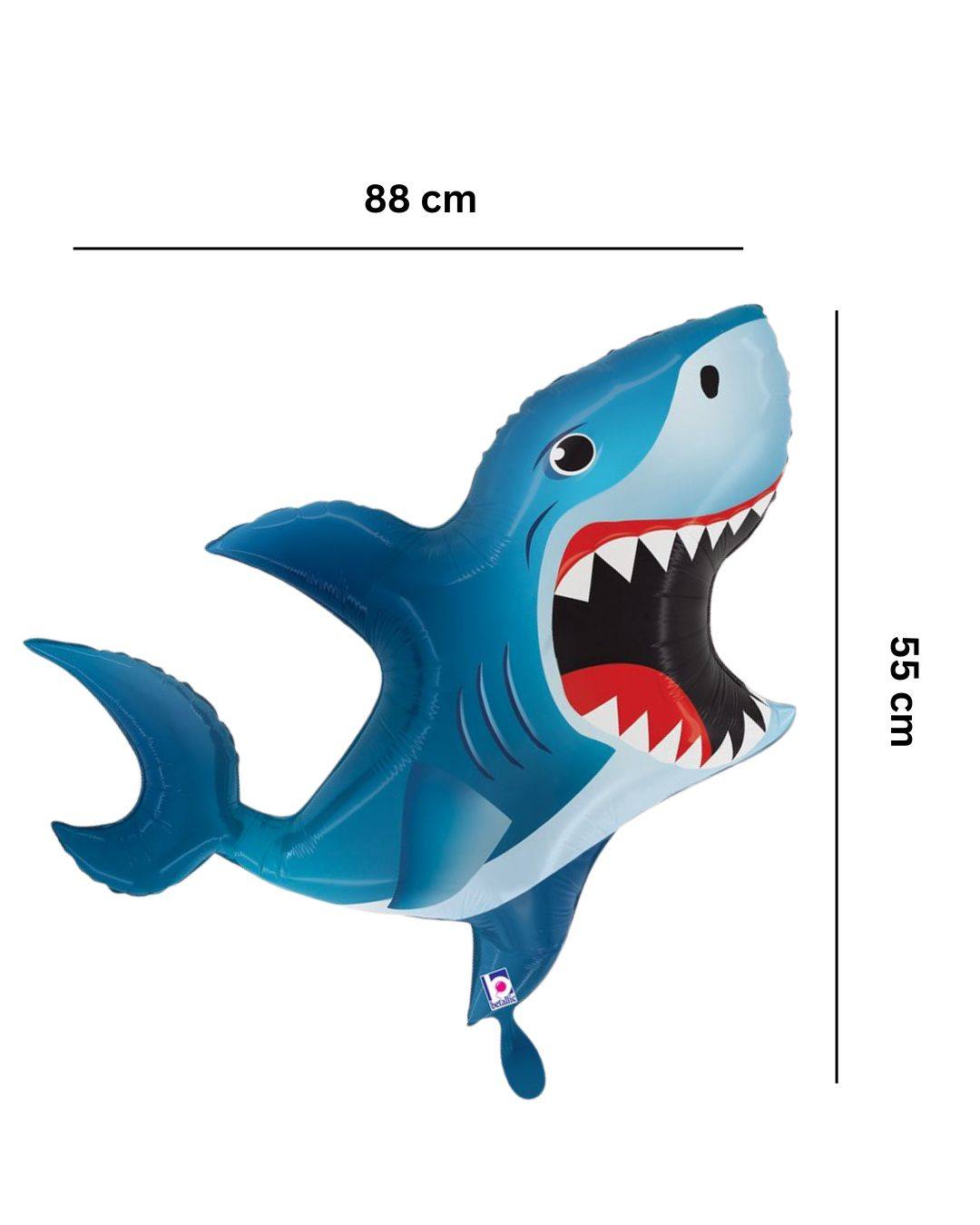 Ballon_Tiermotiv_Hai_Groesse_88x55cm_XXL_Folienballon_Shark