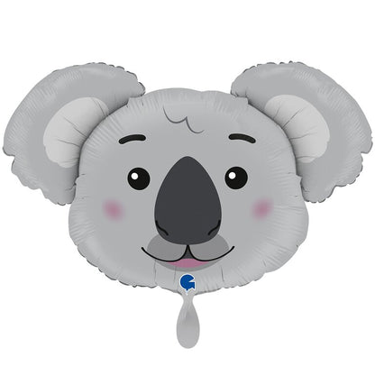 Ballon_Tiermotiv_Koala_Kopf_Groesse_76x42cm_Folienballon_Koala