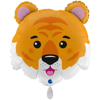 Ballon_Tiermotiv_Tiger_Kopf_Groesse_48x46cm_Folienballon Tiger
