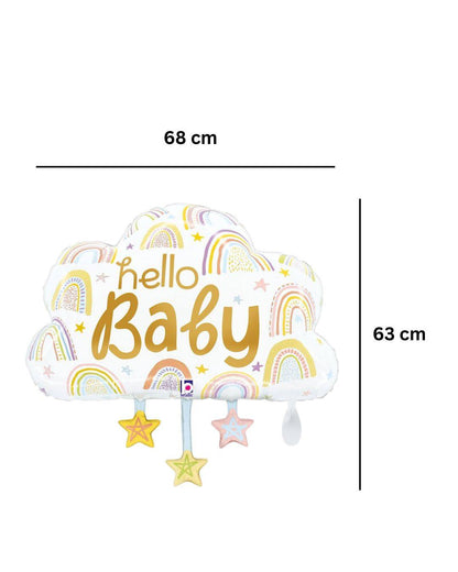 Ballon_Wolke_hello_baby_Groesse_68x63cm_Folienballon_Wolke_Baby_Party