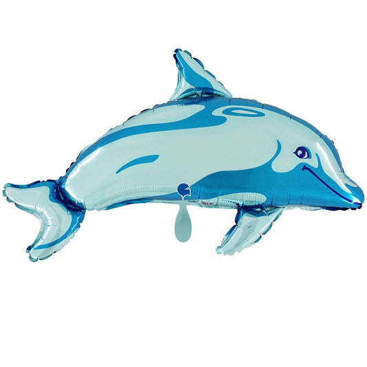 Ballon_XXL_Delphin_blau_Groesse_88x52cm_XXL_Folienballon_Dolpin_blue