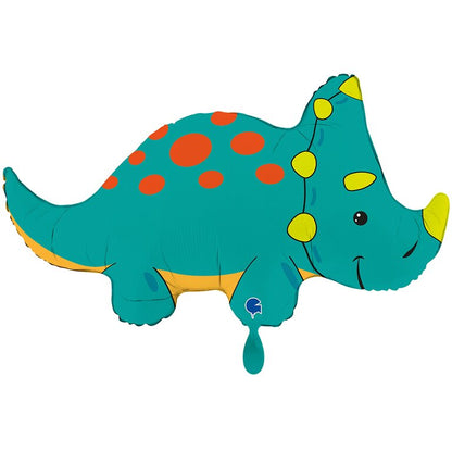 Ballon_XXL_Dinomotiv_Triceratops_Groesse_80x41cm_XXL_Folienballon_Dinosaurier_Triceratops
