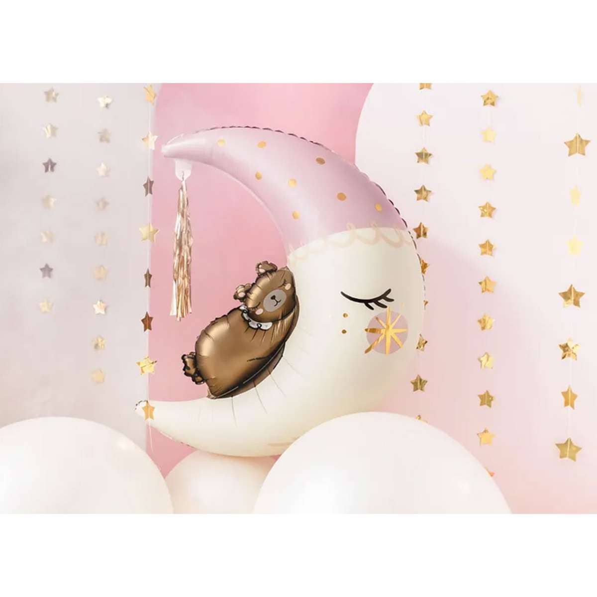 Ballon_XXL_Mond_mit-schlafenden_teddybaer_Groesse_ca_O98cm_XXL_Folienballon_Mond_Teddybaer_Baby