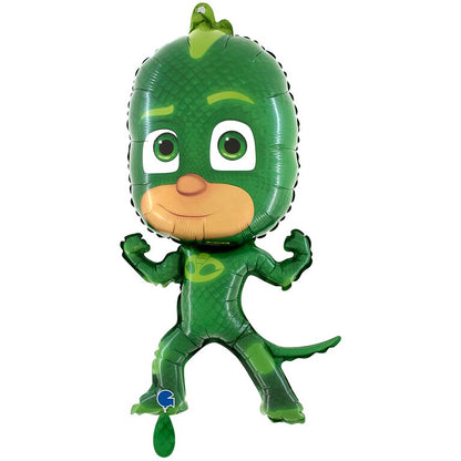 Ballon_XXL_PJ_Masks_Gekko_Groesse_43x76cm_XXL_Lizenz_Folienballon_PJ_Masks_Pyjamahelden